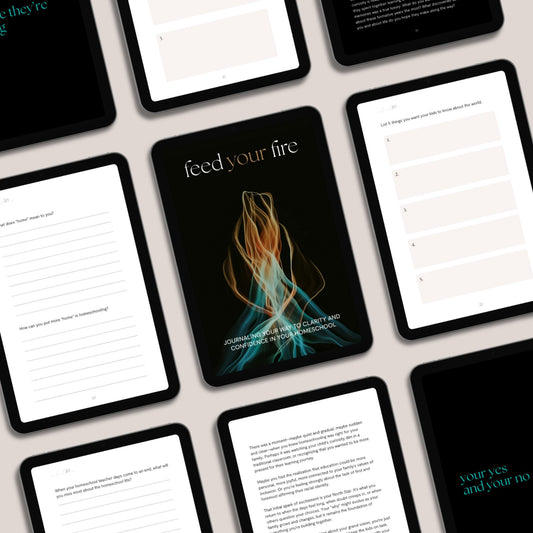 Feed Your Fire: Journaling Your Way To Clarity And Confidence In Your Homeschool