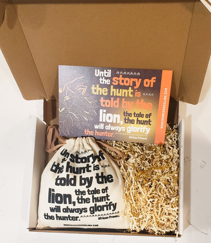 Lion Quote Puzzle